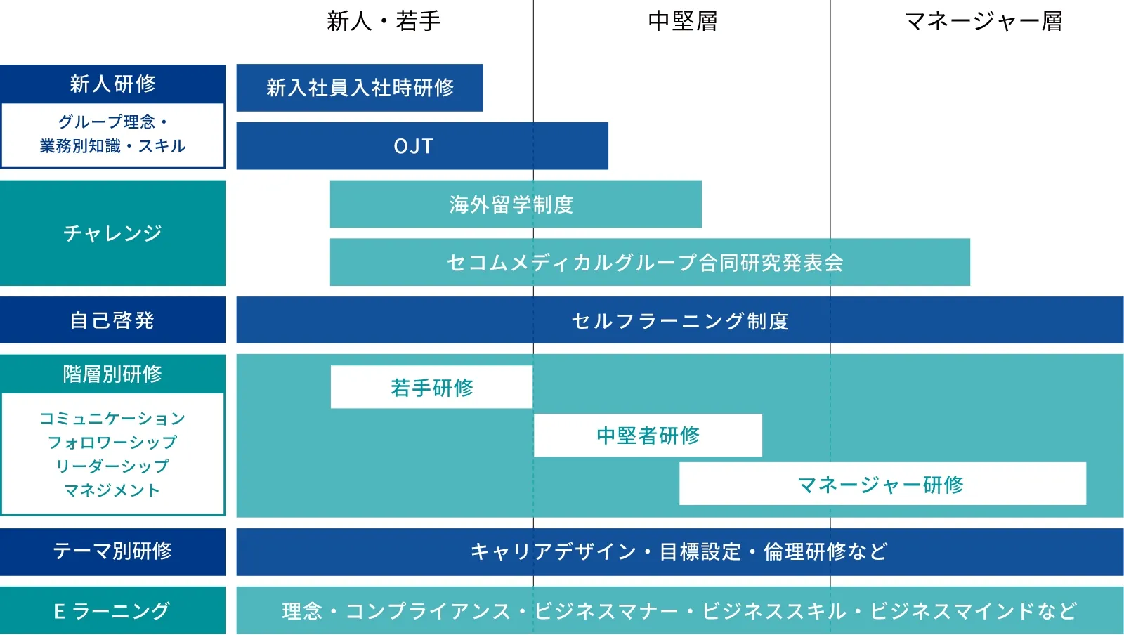 社会人として、医療人として、成長できる仕組みを用意